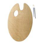 Wooden Paint Palette