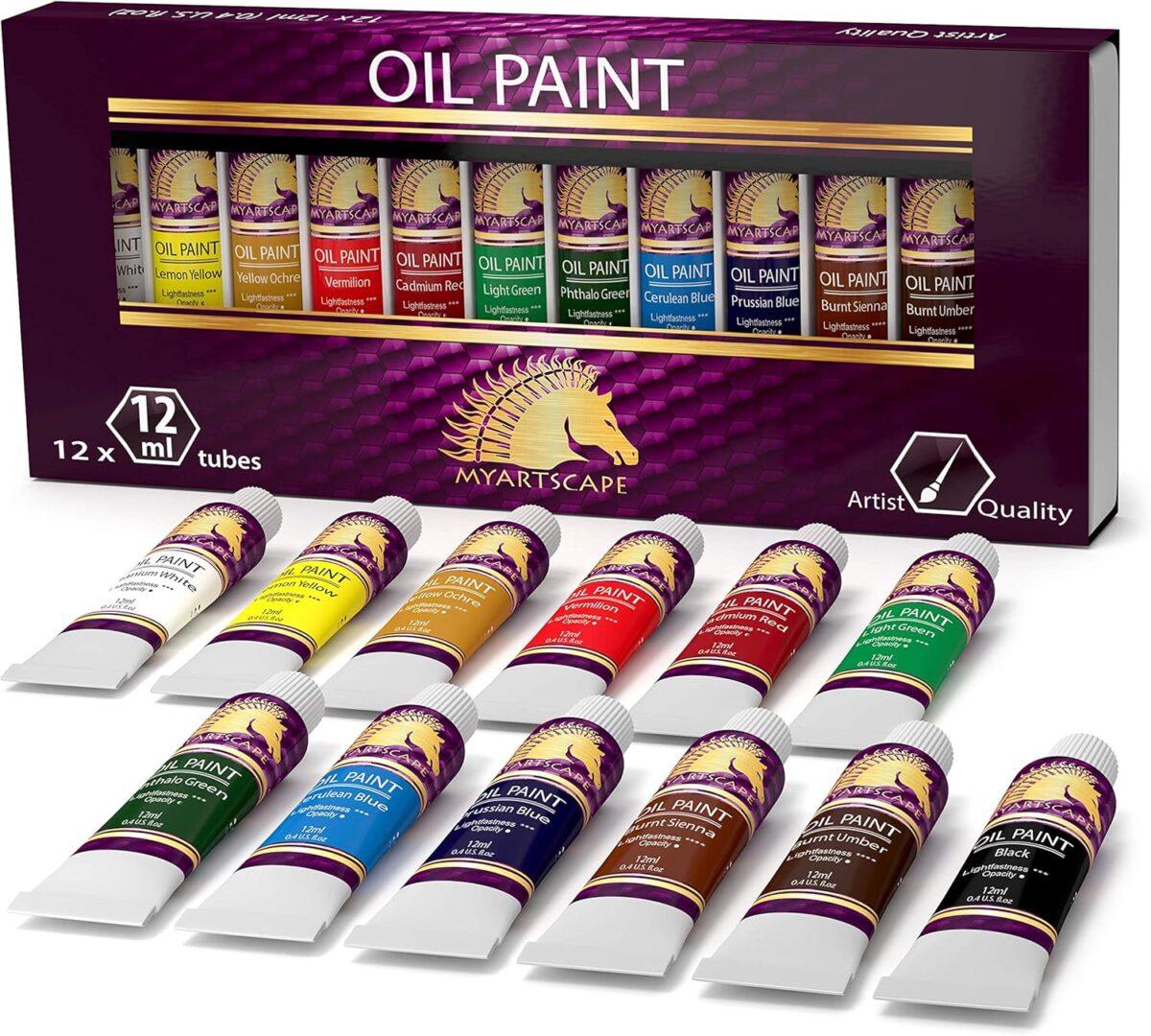 Oil Paint Tube Set - Image 2