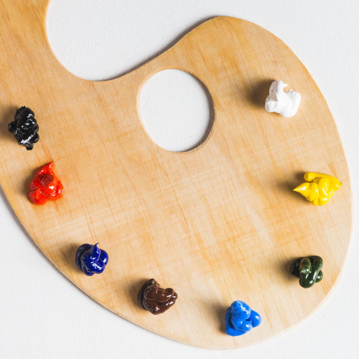 Wooden Paint Palette - Image 2